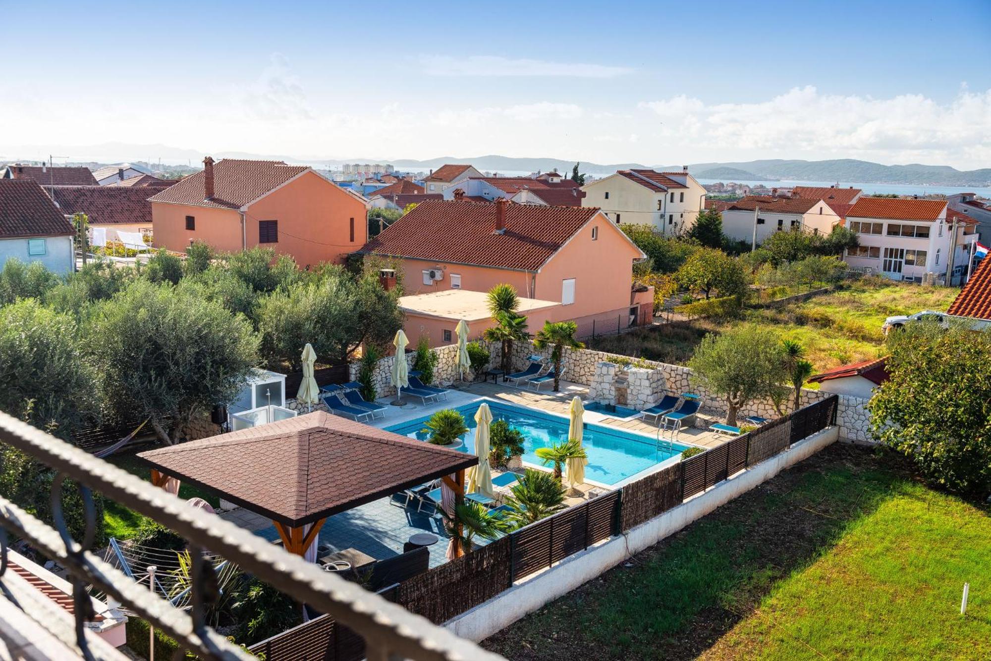 Villa Dalmatina Zadar Bagian luar foto