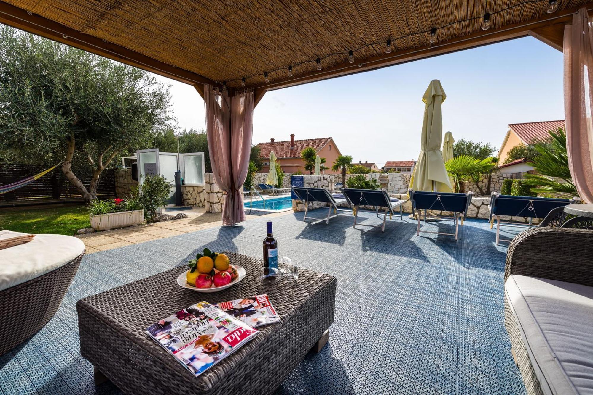 Villa Dalmatina Zadar Bagian luar foto