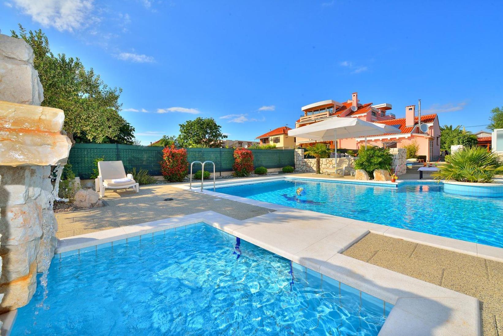 Villa Dalmatina Zadar Bagian luar foto