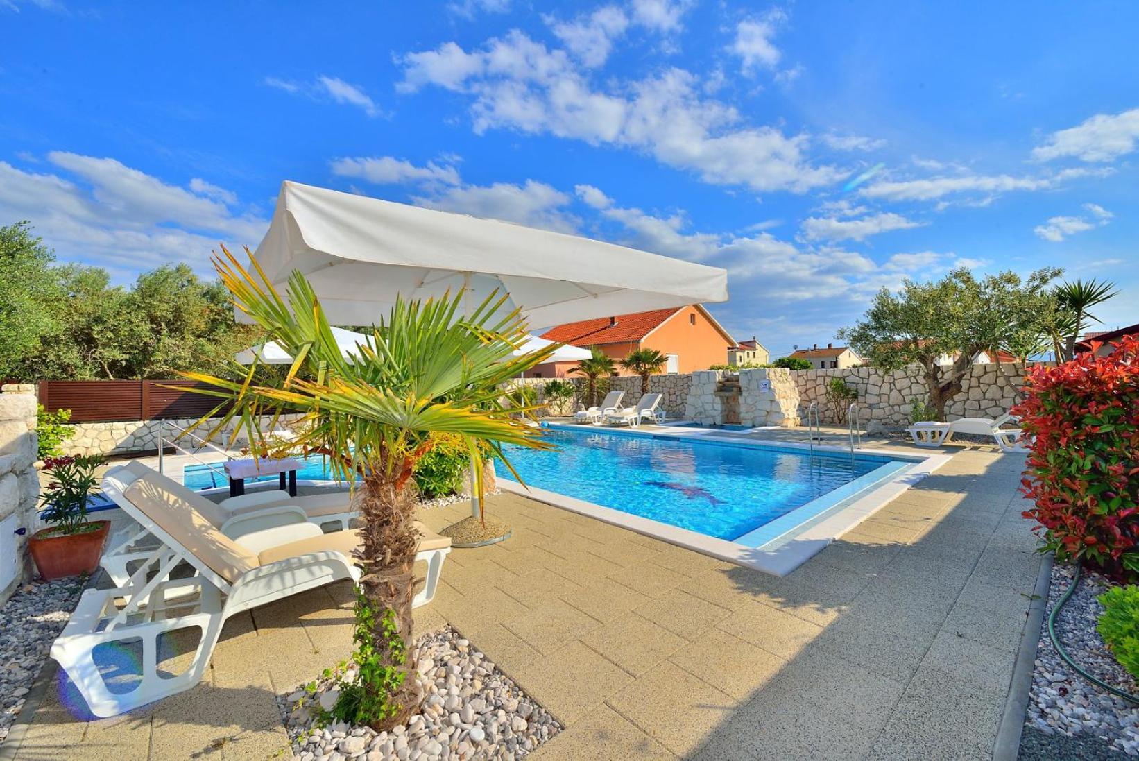 Villa Dalmatina Zadar Bagian luar foto